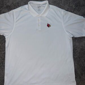 University of Louisville Cardinals Adidas Polo